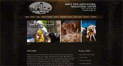 Desktop Screenshot of mapleviewagcenter.com